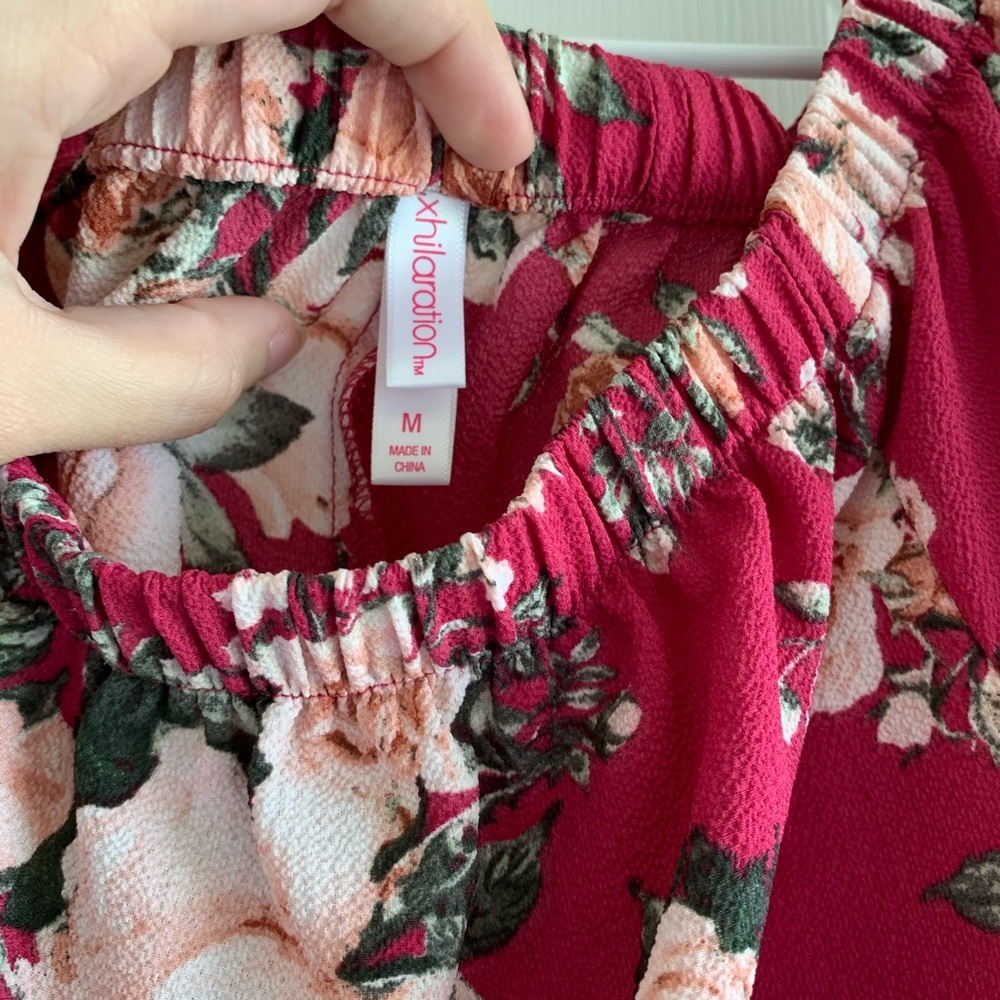 3/$25 Xhilaration Bell Sleeve Dress - Picture 3 of 4
